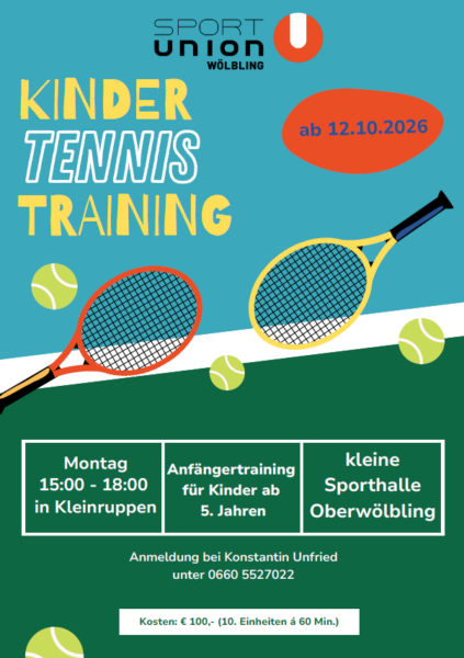 Kinder-Tennis-Training 2026