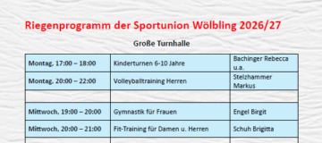 Riegenprogramm 26-27
